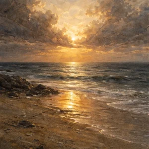 Sea_Landscape_Kikkocat_painting